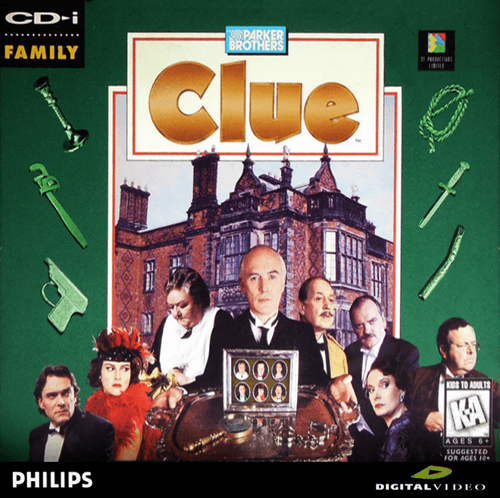 Clue box art for CD-i